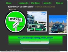 Tablet Screenshot of cornerofgourmet.com